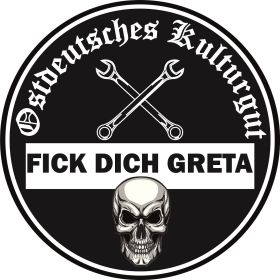 Ostdeutsches Kulturgut Feinstaubplakette Aufkleber Fuck...